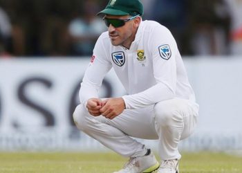 South African captain Faf du Plessis