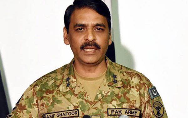 Pakistan Army spokesman Maj Gen Asif Ghafoor