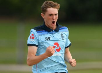 England all-rounder George Hill returned figures of 4 for 12