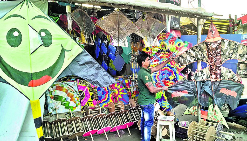 Makar Sankranti: Kite flying in Cuttack