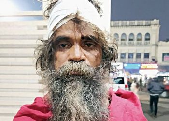 This beggar in Puri claims to be a BTech graduate