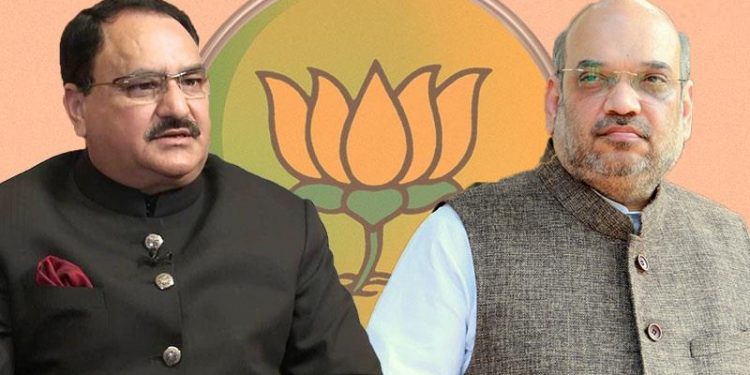 Amit Shah and JP Nadda