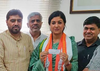 Alka Lamba, who switched over from AAP, has been fielded from Chandni Chowk constituency