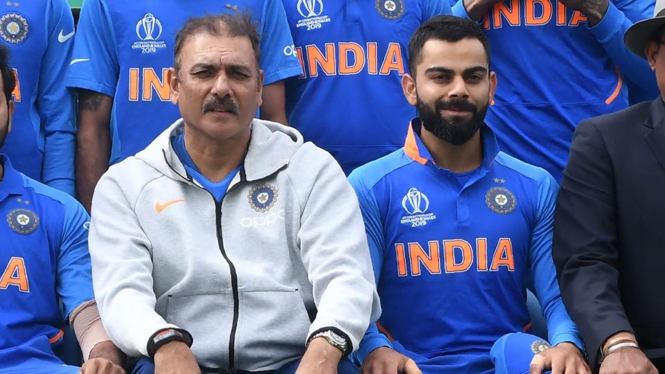 Image result for virat kohli and ravi shastri