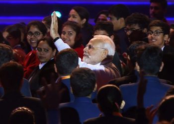 Prime Minister Narendra Modi at ‘Pariksha Pe Charcha’