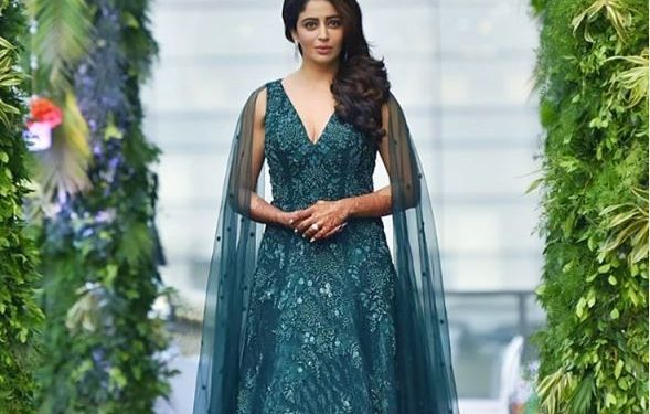 Nehha Pendse stuns in green gown; it took 2,208 hours to create