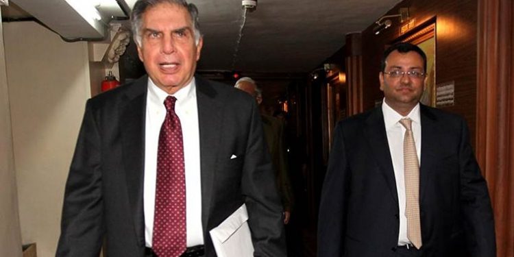 Ratan Tata and Cyrus Mistry