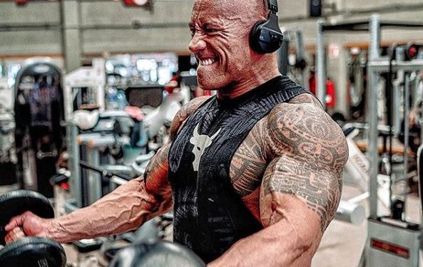 Dwayne Johnson begins training for 'Black Adam'; see pics