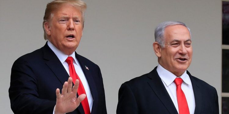 US President Donald Trump and Israeli Prime Minister Benjamin Netanyahu