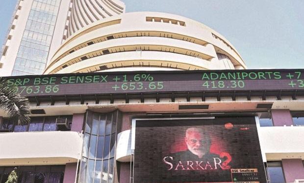 After sinking over 2,152 points, the BSE barometer was trading 1812.19 points or 6.28 per cent lower at 27,057.32 at 0930 hours.