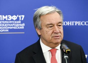 UN chief Antonio Guterres