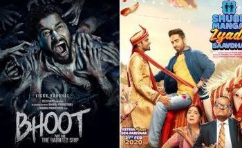 Shubh Mangal Zyada...' beats 'Bhoot...' at BO on Day 1