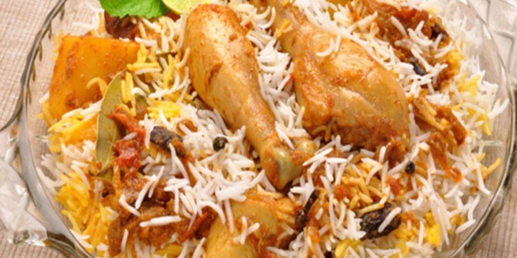 Chicken biryani