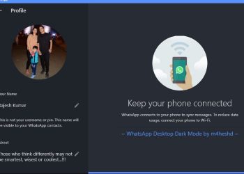 WhatsApp working to bring dark mode for desktop users
