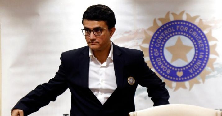 BCCI president Sourav Ganguly