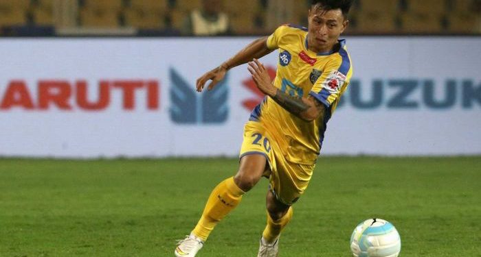 Jackichand Singh scored one of the goals for FC Goa against Mumbai City FC