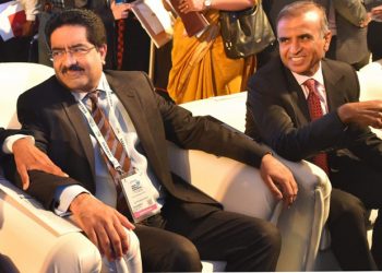 Kumar Mangalam Birla and Sunil Mittal