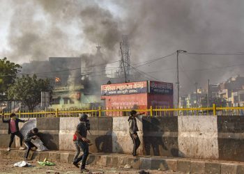 Even kids took part in the mob violence witnessed Tuesday morning