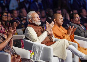 Prime Minister Narendra Modi, UP Chief Minister Yogi Adityanath