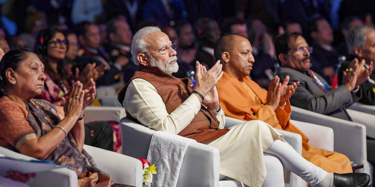 Prime Minister Narendra Modi, UP Chief Minister Yogi Adityanath