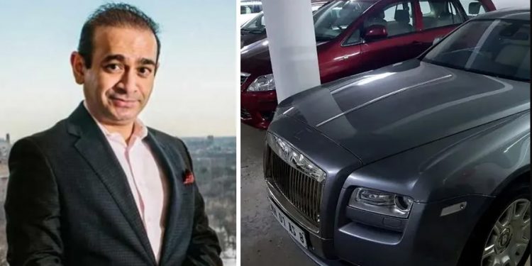 Nirav Modi and his Rolls Royce Ghost