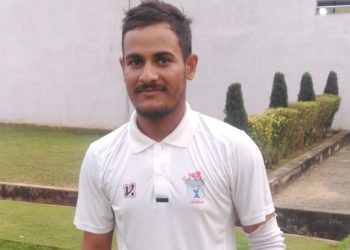 Rajesh Dhuper of Odisha got his maden first class hundred Wednesday