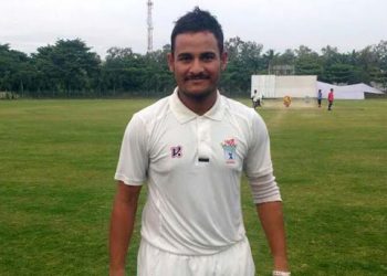 Rajesh Dhupar played a timely knock for Odisha