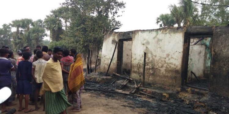 Seven houses gutted in Puri