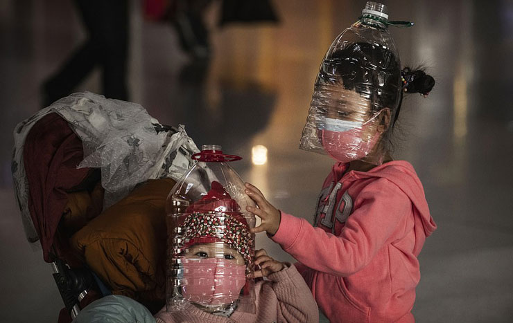 Coronavirus effect: Chinese are using bras and pads as face mask