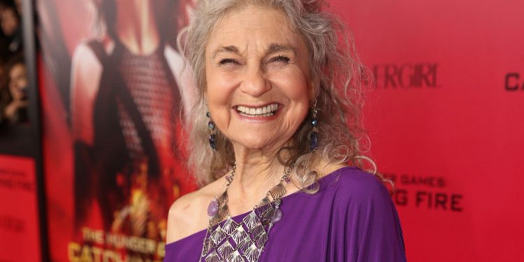 LOS ANGELES, CA - NOVEMBER 18:  Actress Lynn Cohen attends premiere of Lionsgate's "The Hunger Games: Catching Fire" - Red Carpet at Nokia Theatre L.A. Live on November 18, 2013 in Los Angeles, California.  (Photo by Christopher Polk/Getty Images)