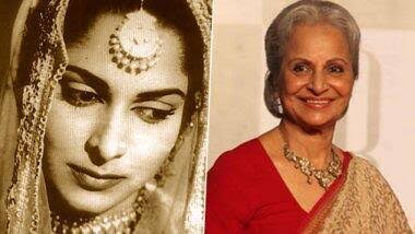 Already-married Guru Dutt was madly in love with Waheeda Rehman; The actress later married another man