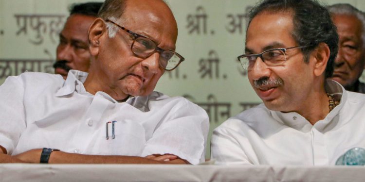 Sharad Pawar and Uddhav Thackeray