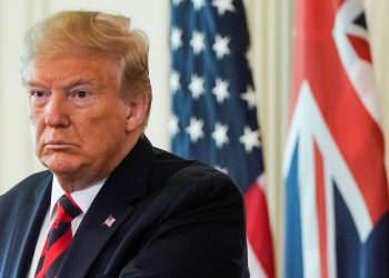 U.S. President Donald Trump addresses a joint news conference with Australia’s Prime Minister Scott Morrison in the East Room of the White House in Washington, U.S., September 20, 2019. REUTERS/Joshua Roberts