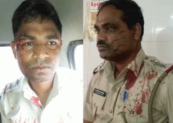 7 police officials injured after being attacked in Balasore