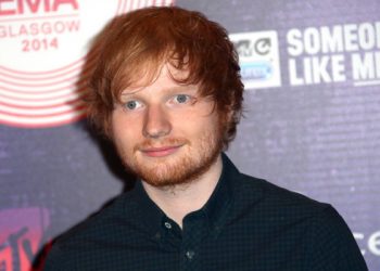 Singer Ed Sheeran