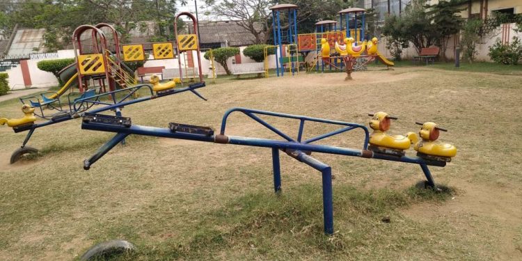 Silk City's Gandhi Park cries for admin's attention