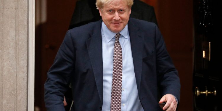 Britain's Prime Minister Boris Johnson