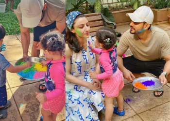 Thanks to Inaaya, says Kunal Kemmu post Holi celebration after 12 years