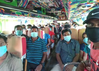Corona scare: Health check-up conducted on highway in Balasore
