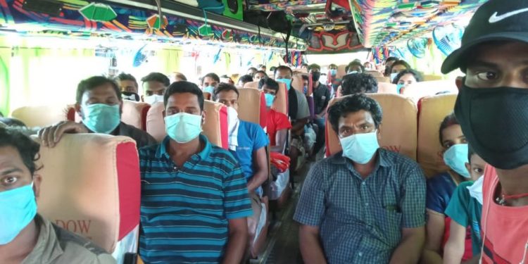 Corona scare: Health check-up conducted on highway in Balasore