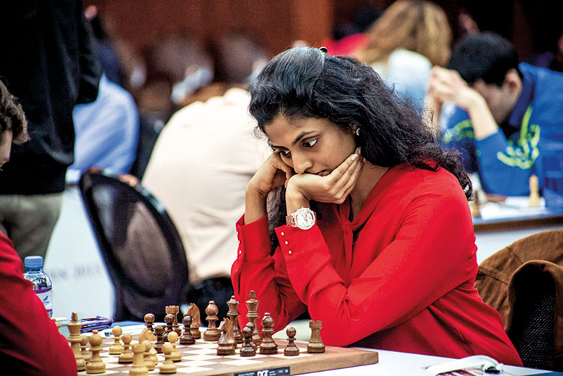 Dronavalli Harika stuns world champion Ju Wenjun at FIDE Women's Grand Prix  chess tournament