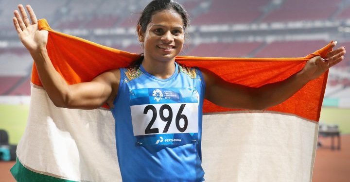 Sprinter Dutee Chand