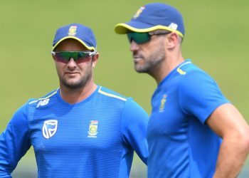 Mark Boucher (left) and Faf du Plessis