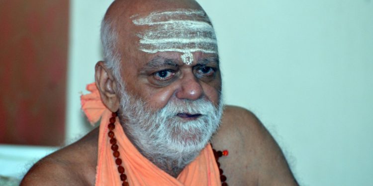 Gobardhan peeth Shankaracharya Swami Nischalananda Saraswati (File photo)