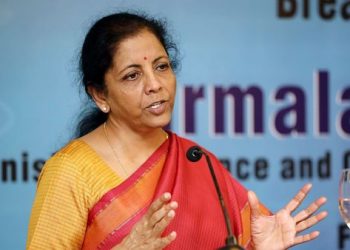 Finance Minister Nirmala Sitharaman