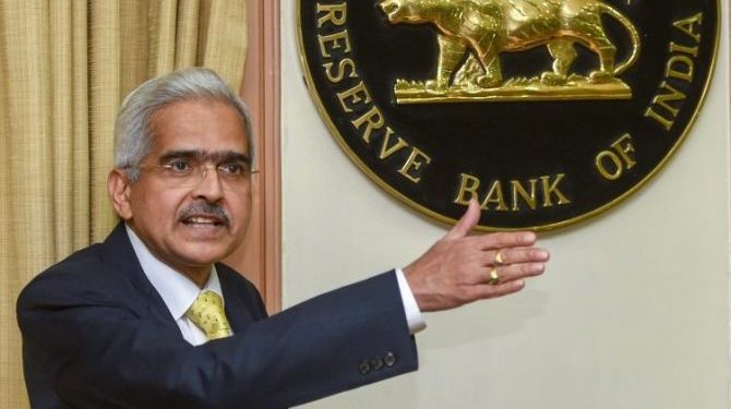 RBI Governor Shaktikanta Das