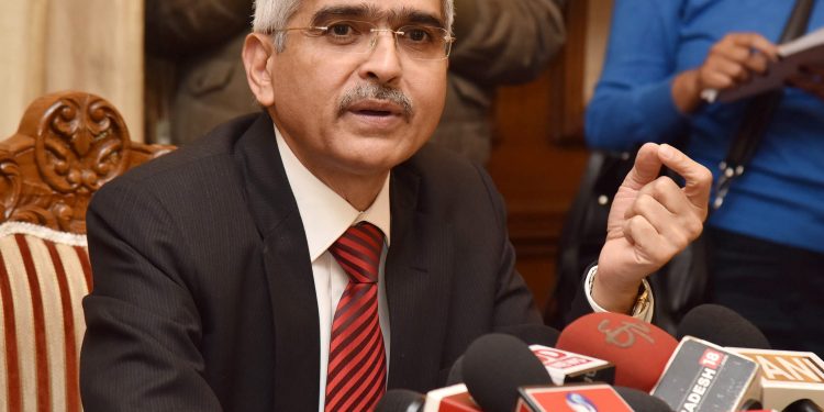 RBI Governor Shaktikanta Das