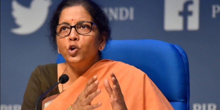 Finance Minister Nirmala Sitharaman