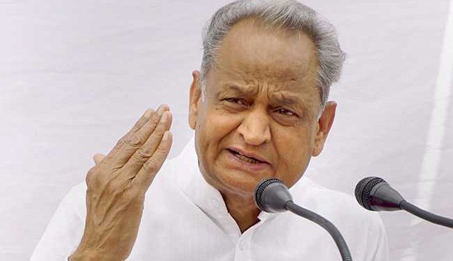 Rajasthan CM Ashok Gehlot