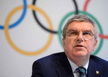 IOC president Thomas Bach